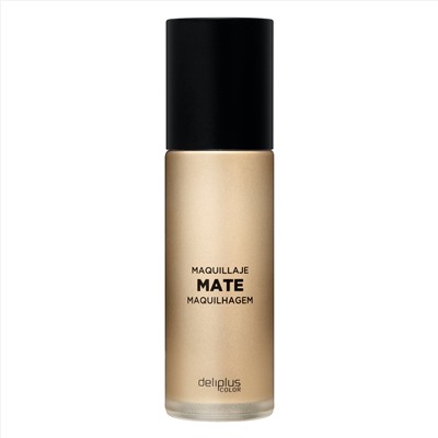Matte Deliplus 04 Fluid Makeup Medium Beige Gold