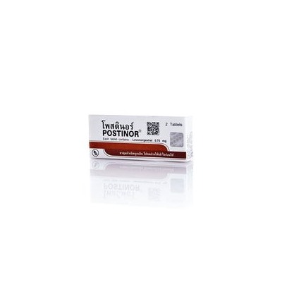 Препарат для экстренной контрацепции Postinor 2 таб / Postinor 2 tabs