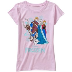 Disney Frozen Group Girls' Graphic Tee
