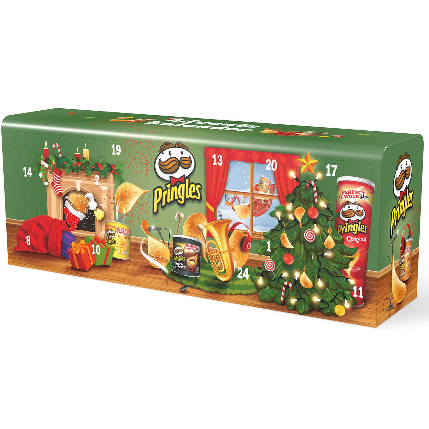 Potato chip advent calendar