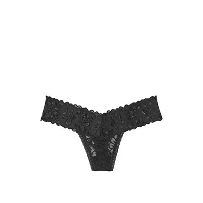 THE LACIE Floral Lace Thong Panty