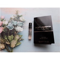 DOLCE & GABBANA THE ONLY ONE edp (w) 1.5ml пробник