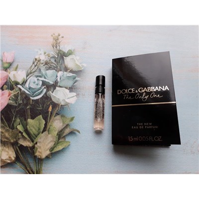 DOLCE & GABBANA THE ONLY ONE edp (w) 1.5ml пробник