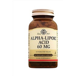 Solgar Alpha Lipoic Acid 60 Mg 30 Kapsül 5134