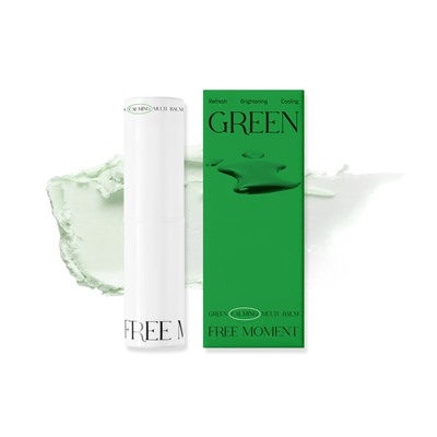 [FREEMOMENT] Мультибальзам УСПОКАИВАЮЩИЙ зеленый Green Calming Multi Balm, 10 гр