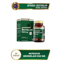 Nutraxin Herbal Bromelain 500 Mg Ananas 60 Tablet 8697432095593