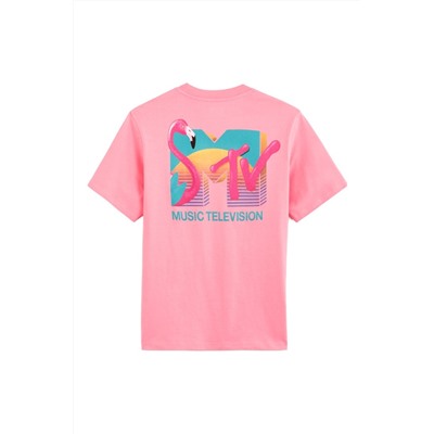 Camiseta MTV Rosa