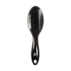 [LEI] Расчёска для волос пластиковая МАССАЖНАЯ серия 080 чёрная, 1 шт