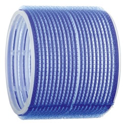 Dewal Бигуди-липучки, синий, 78 мм, 6 шт.
