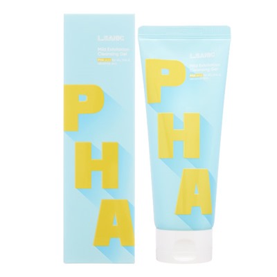 L.SANIC Mild PHA Acid Exfoliation Cleansing Gel Мягкий отшелушивающий гель для умывания с PHA-кислотами 150мл