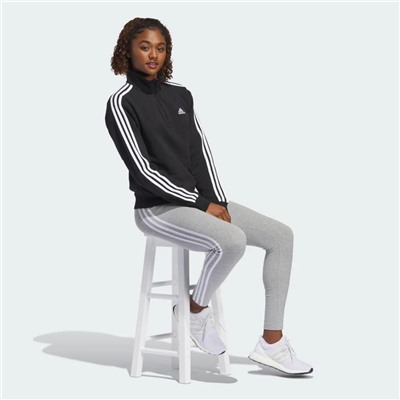 Women's Essentials 3-Stripes Quarter-Zip Sweatshirt