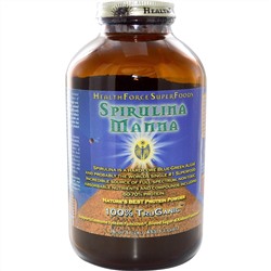 HealthForce Nutritionals, Spirulina Manna, Лучший в природе сухой белок, 16 унций, 1 фунт (453.5 г)