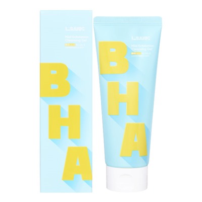 L.SANIC Mild BHA Acid Exfoliation Cleansing Gel Мягкий отшелушивающий гель для умывания с BHA-кислотами 150мл