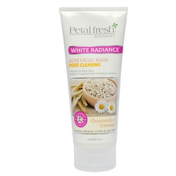 Petal Fresh, Botanicals Whitening Oatmeal & Chamomile Acne Facial Wash, 7.oz