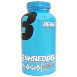 Beast Sports Nutrition, 2 Shredded, 120 капсул