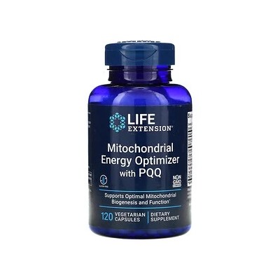 Life Extension, средство для оптимизации энергии митохондрий с PQQ, 120 вегетарианских капсул
