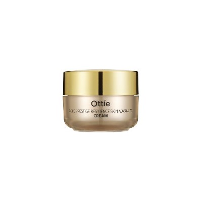 Gold Prestige Resilience Skin Advanced Cream, Питательный крем для упругости кожи с частичками золота