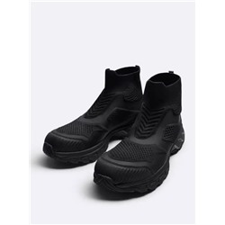 ZAR*A подлинные мужские спортивные короткие ботинки из трикотажной ткани