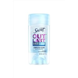 Secret Outlast Completely Clean Antiperspirant Deodorant Jel 76 gr