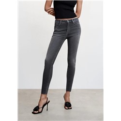 Jeans skinny crop -  Mujer | MANGO OUTLET España