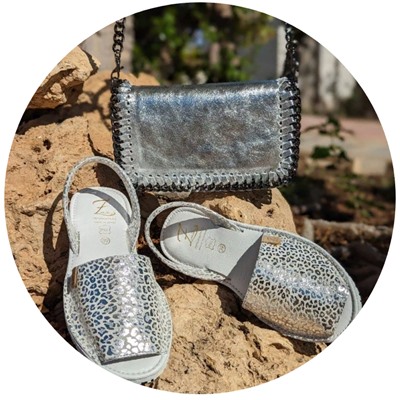 AB.Zapatos · 504-8 Guepardo plata+Pelle CANDELA plata АКЦИЯ