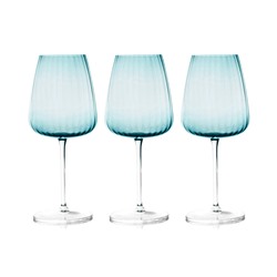 Набор бокалов для вина Opium, голубой, 0,55 л, 6 шт, 62795