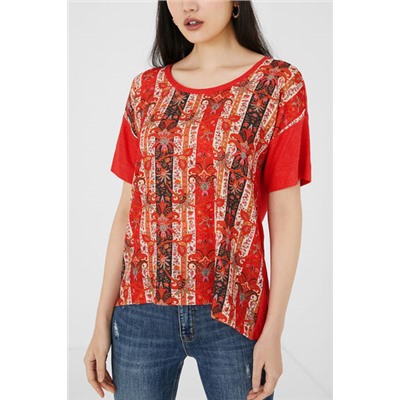 Camiseta cenefas boho