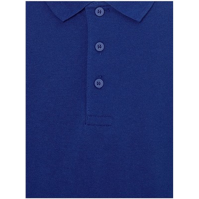 Cobalt Short Sleeve School Polo Shirts 2 Pack