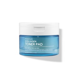 TENZERO MOISTURE COLLAGEN TONER PAD Увлажняющие тонер-пэды с коллагеном 70шт, 160г