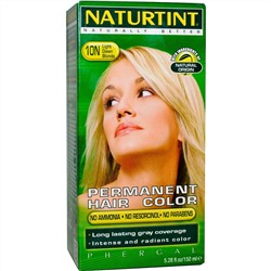 Naturtint, Стойкая краска для волос, 10N, яркий блонд, 5,28 жидких унций (150 мл)