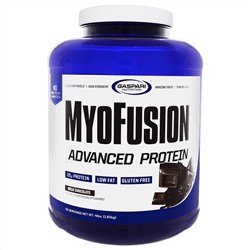 Gaspari Nutrition, MyoFusion, Advanced Protein, Milk Chocolate, 4 lbs (1.81  kg)