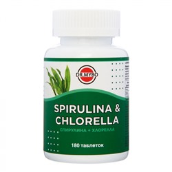 DR. MYBO Spirulina+Chlorella Спирулина+Хлорелла 180таб