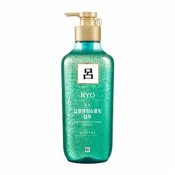 Шампунь для глубокой очистки жирной кожи головы RYO CHEONGAHMO SCALP DEEP CLEANSING & COOLING SHAMPOO 550ml