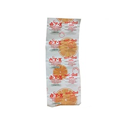 Тайские жевательные таблетки против метеоризма с апельсиновым вкусом Air-x 10 шт / Air-x Orange Flavor 10 Tablets