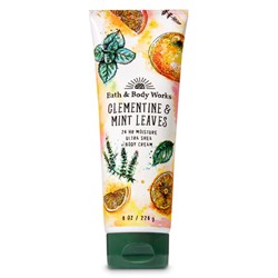 Signature Collection CLEMENTINE & MINT LEAVES Ultra Shea Body Cream