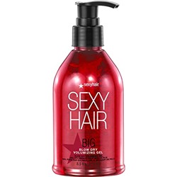 SexyHair Big Blow Dry Volumizing Gel | Added Volume with Hold | Up to 72 Hours of Humidity Resistance | All Hair Types