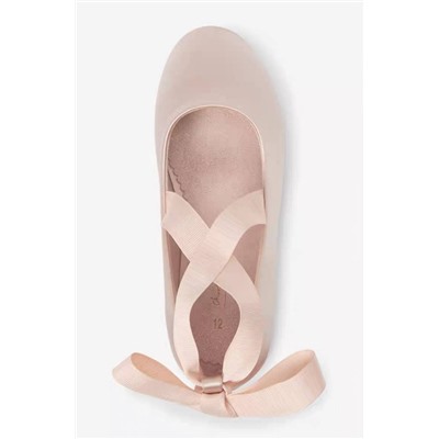 Nex*t ♥️ Это не балетные туфли 🩰  красивые туфельки с лентами.. стелька с эффектом памяти 👍 экспорт