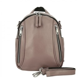 Женская кожаная сумка-рюкзак 8-9001 PURPLE