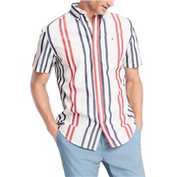 Tommy Hilfiger Short Sleeve Henderson Stripe Shirt