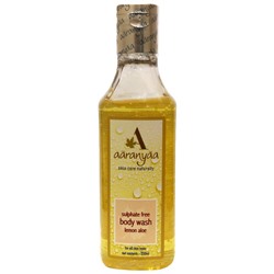 AARANYAA Sulphate Free Body Wash Lemon Aloe  Гель для тела Лимон и Алоэ 250мл