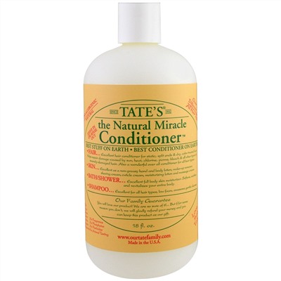 Tate's,  Natural Miracle Conditioner, 18 ж. унц.
