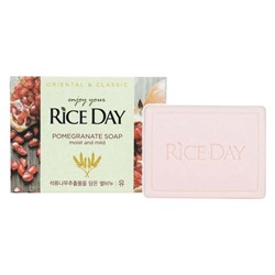 LION Riceday Soap (Yu) 100g Мыло туалетное с экстрактом граната и пиона 100г