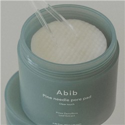 Очищающие пэды на основе сосновых иголок Abib Pine Needle Pore Pad Clear Touch 60 pads