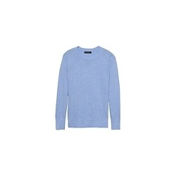 Italian Merino-Blend Crew-Neck Sweater