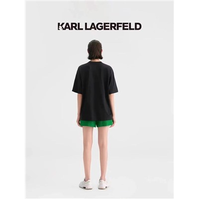 Женские футболки  Kar*l lagerfel*d ❤️🤍  ▪️Состав: 57% хлопок + 38% модал + 5% спандекс