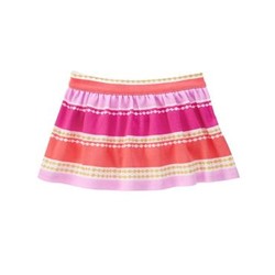 Glitter Striped Skirt
