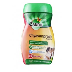 ZANDU Chyavanprash avaleha Чаванпраш Авалеха для укрепления иммунитета 450г