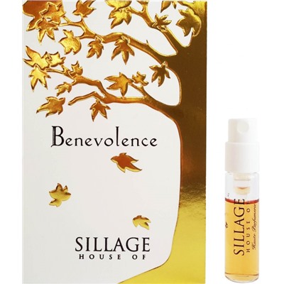 HOUSE OF SILLAGE BENEVOLENCE (w) 1.8ml parfume пробник