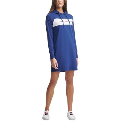 Tommy Hilfiger Sport Logo Hoodie Dress
