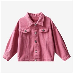 Весенне - летняя коллекция для девочек ❤️ хлопковая джинсовая куртка с мультяшным принтом.. отшиты на крупной экспортной фабрике